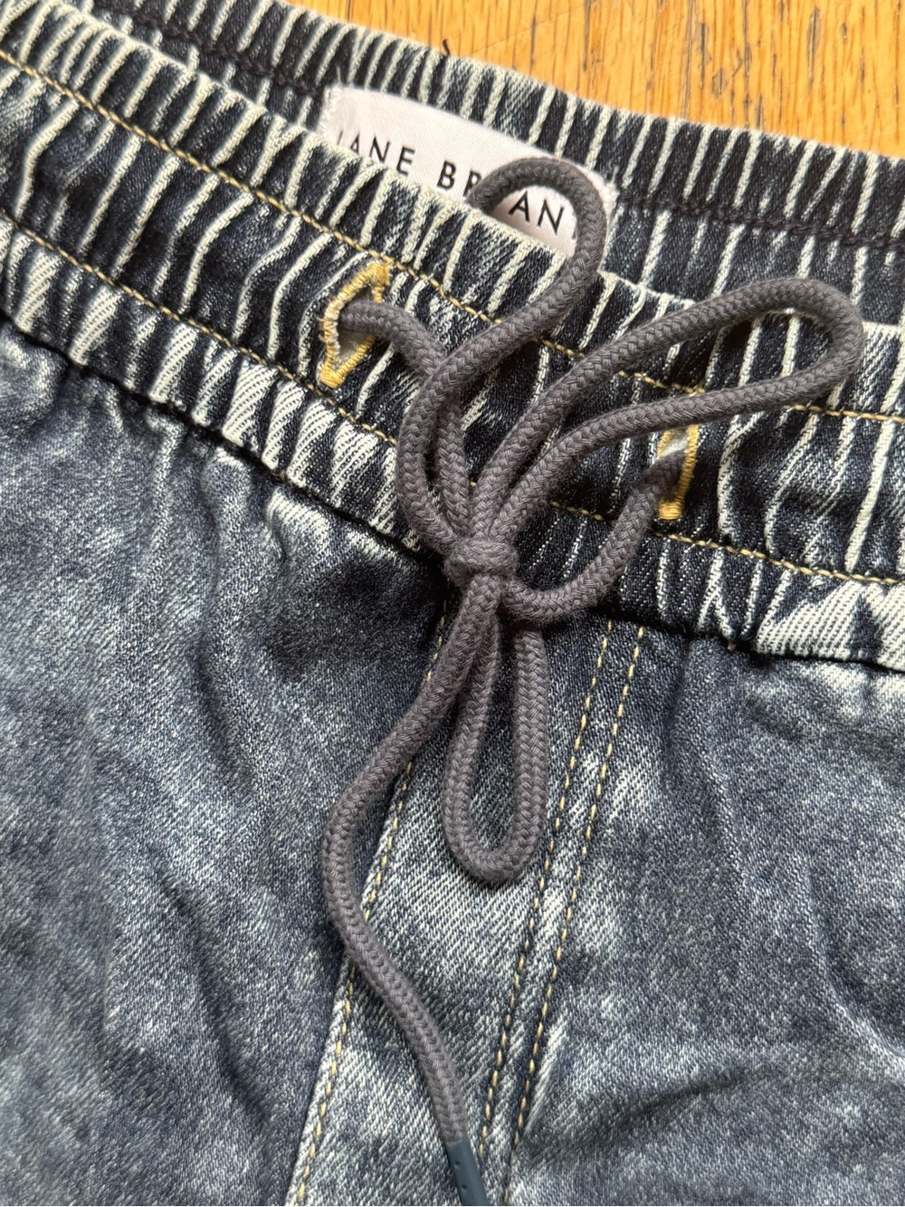 Lane Bryant Washed Black Relaxed Jogger Jeans - Picture 3 of 5